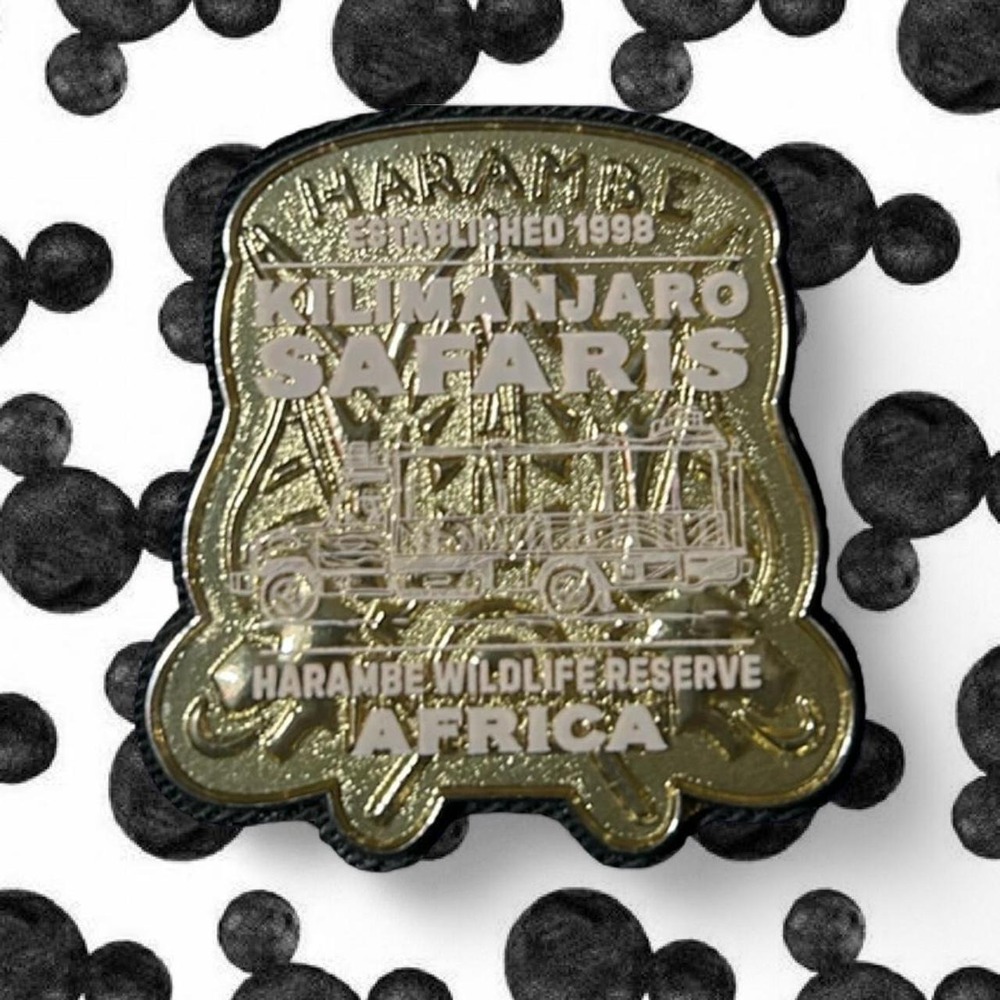 Disney Golden Kilimanjaro Safari Disney pin Walt Disney World Animal Kingdom